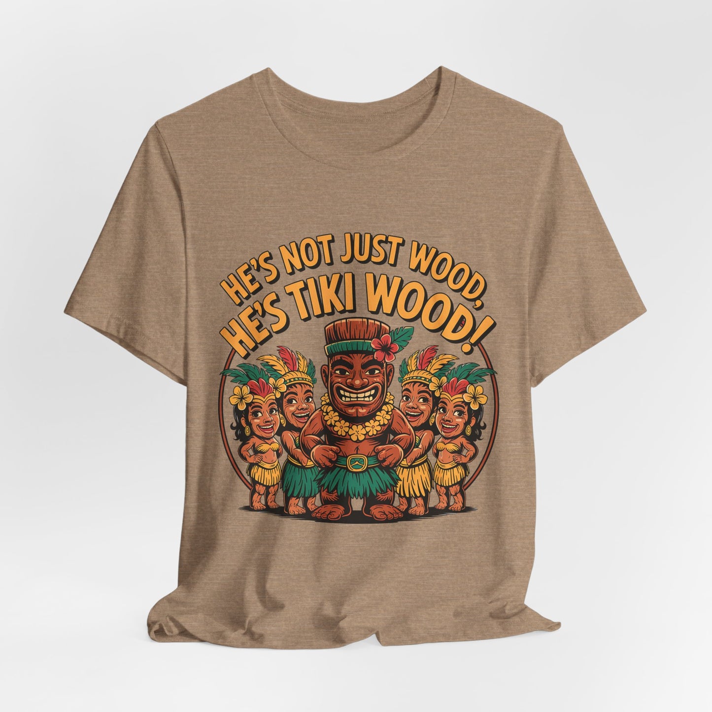 Tiki Wood Unisex Tiki T-Shirt