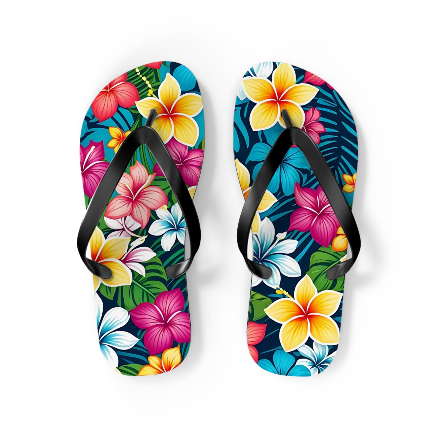 Tropical Flip Flops- Unisex Aloha Vibes