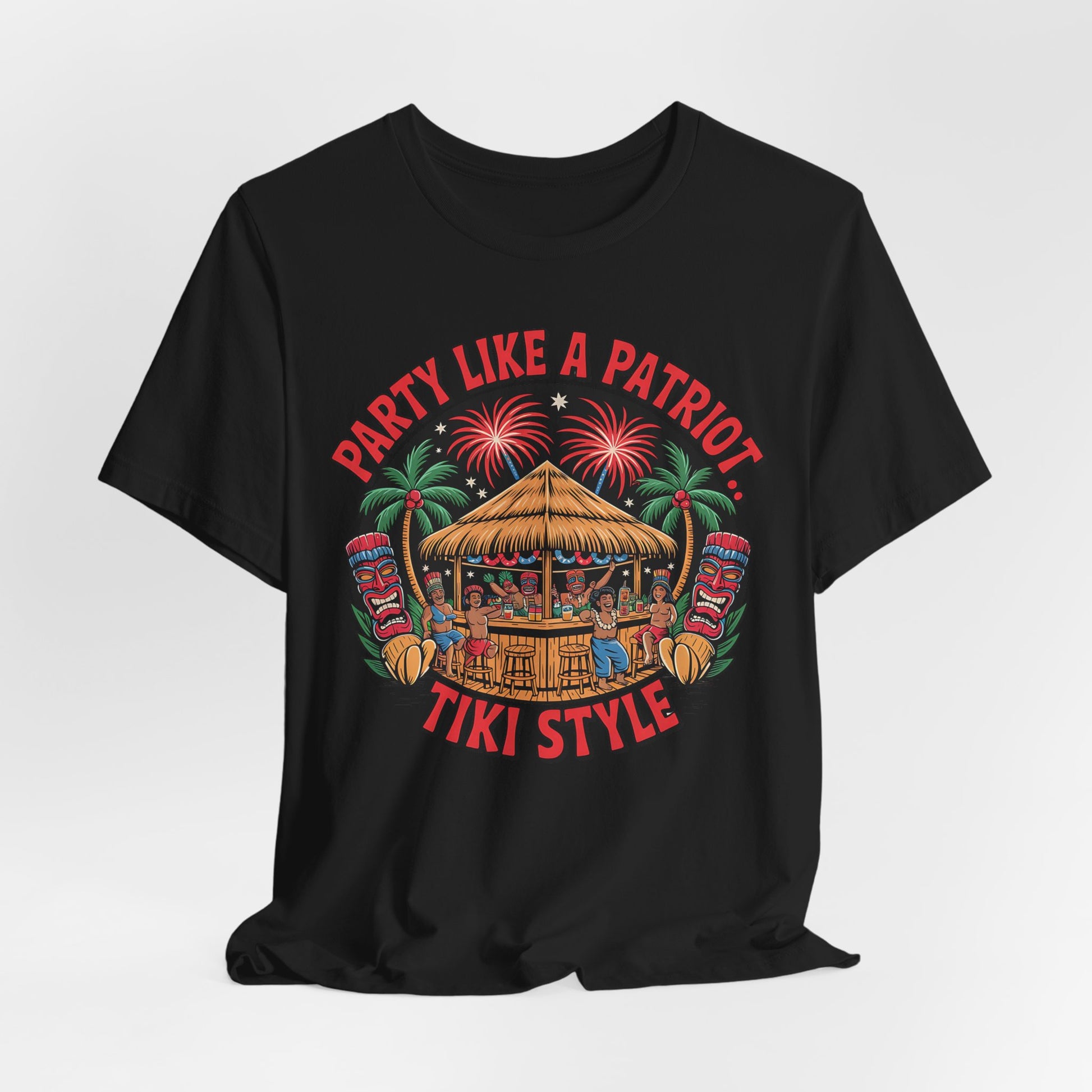 Party Like a Patriot Tiki T-Shirt
