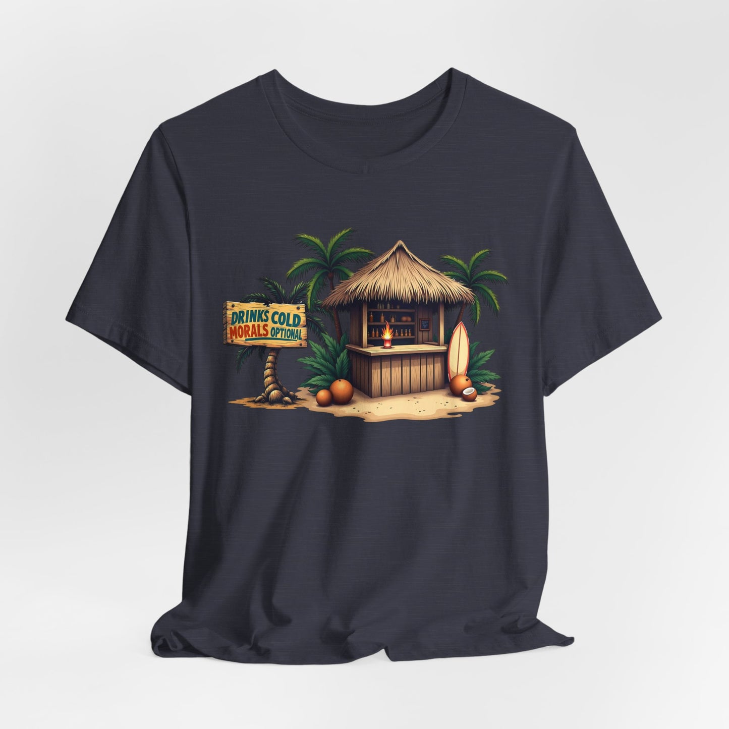 Tropical Tiki Hut T-Shirt