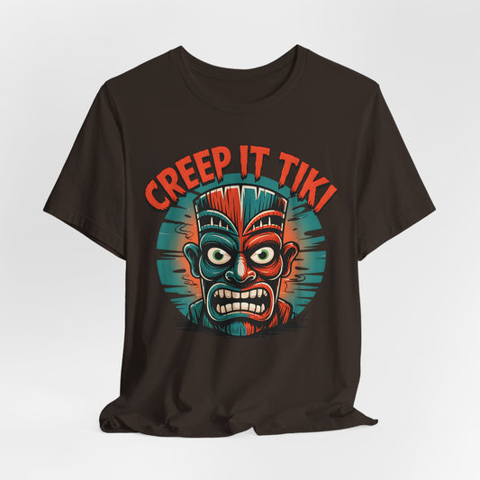 Creep It Tiki Halloween T-Shirt