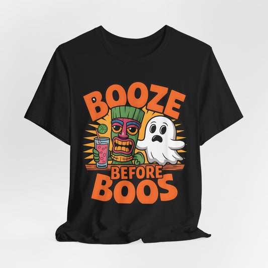 Booze Before Boos Halloween T-Shirt