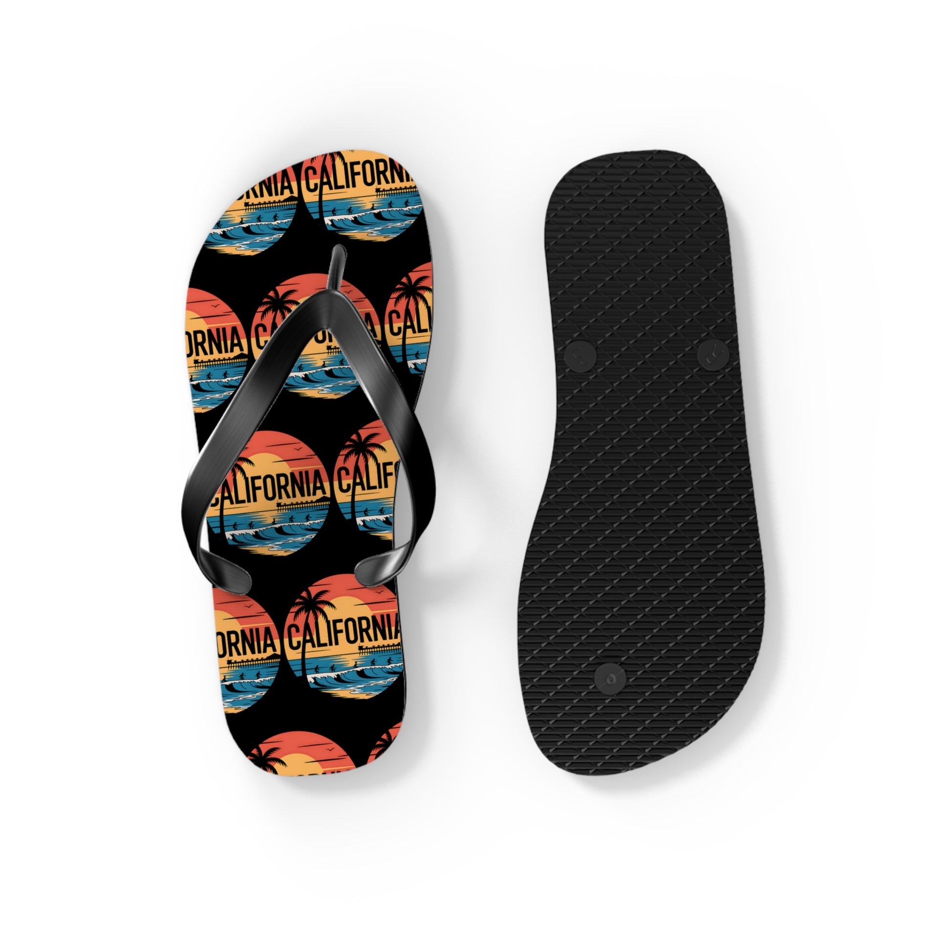 California Sunset Flip Flops - Beachwear Sandals