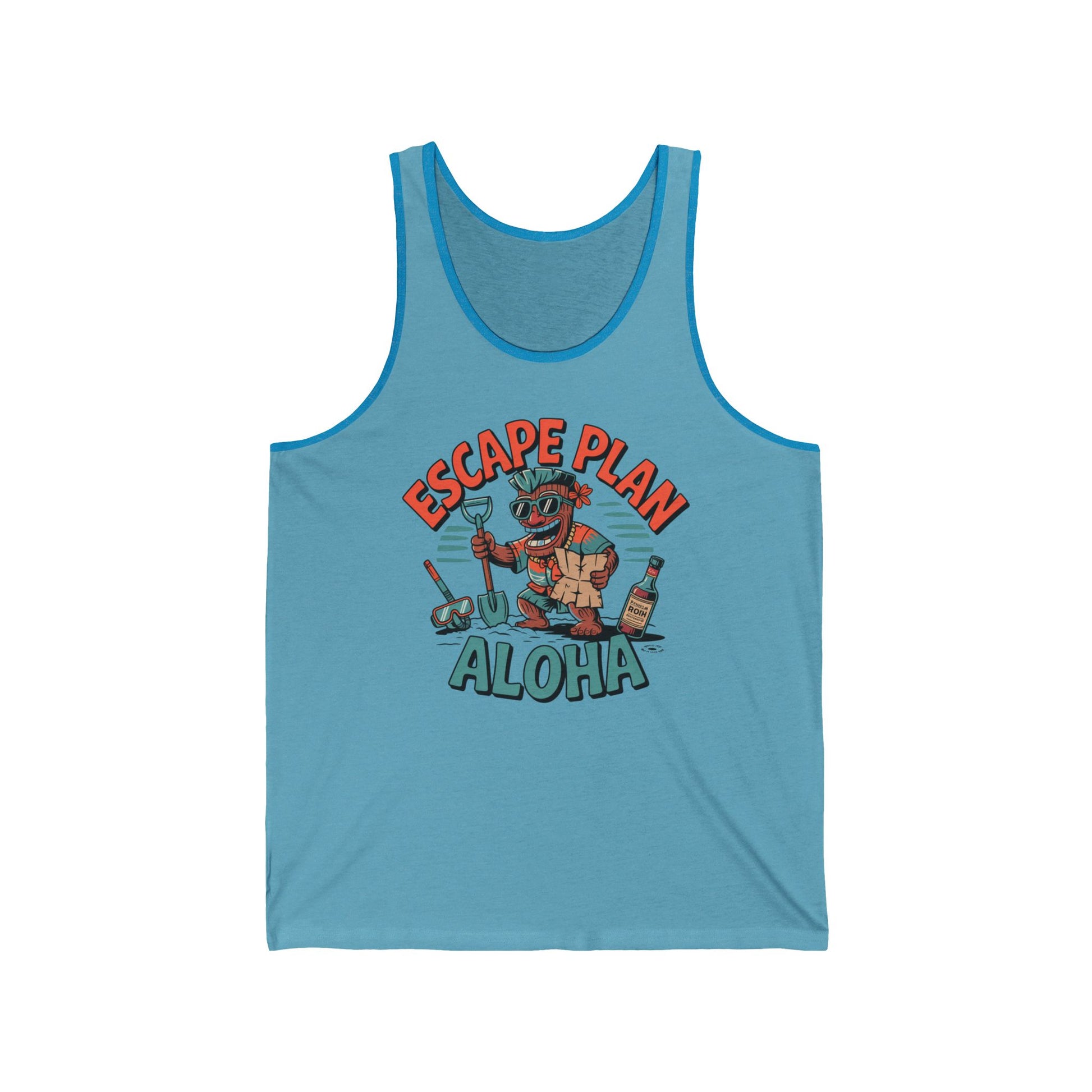 Rebel Tropics Tiki Tank Tops