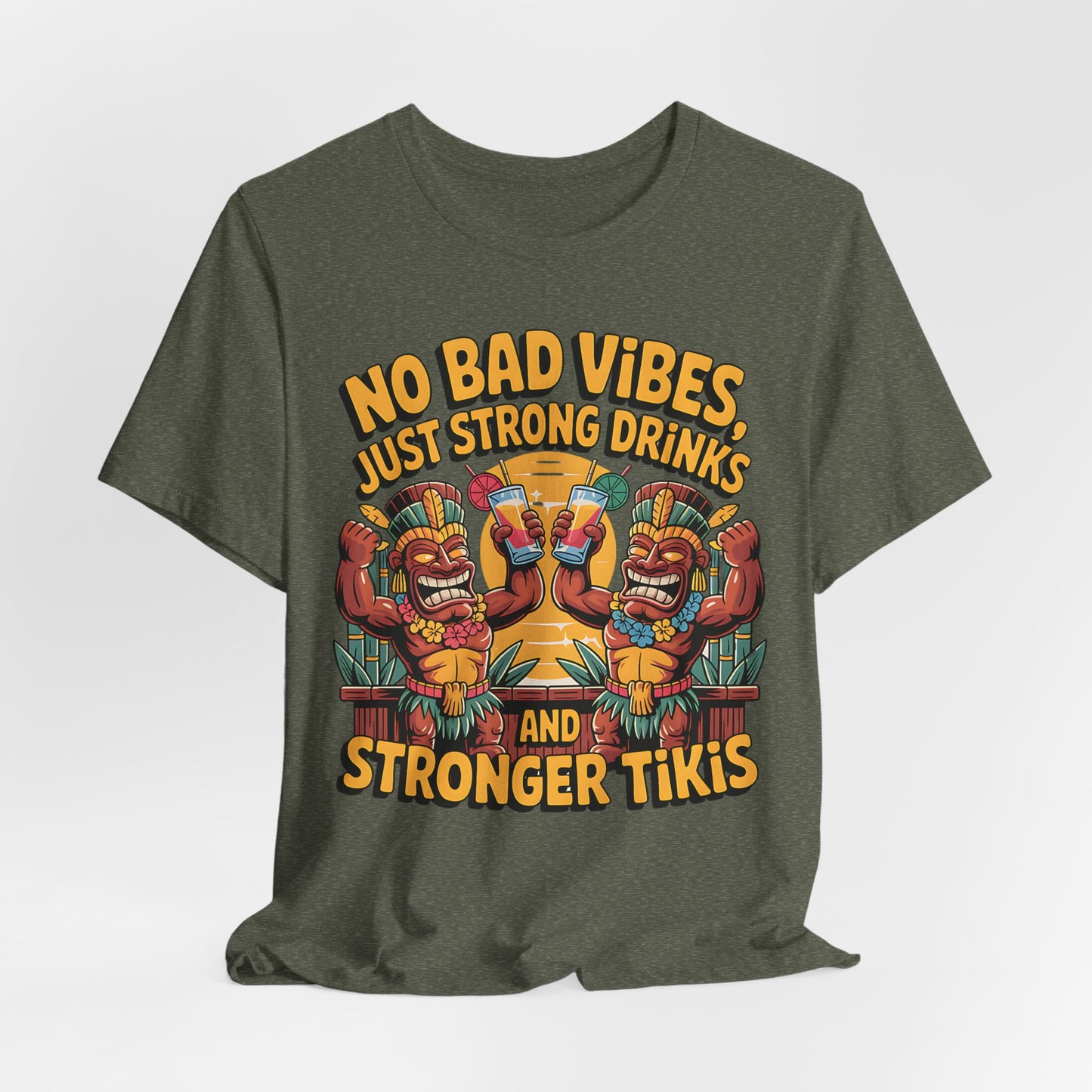 No Bad Vibes Tiki T-Shirt