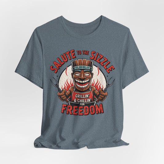 Grillin' and Chillin' Tiki T-Shirt