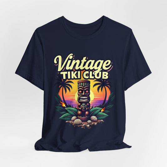 Vintage Tiki Club Tropical T- Shirt