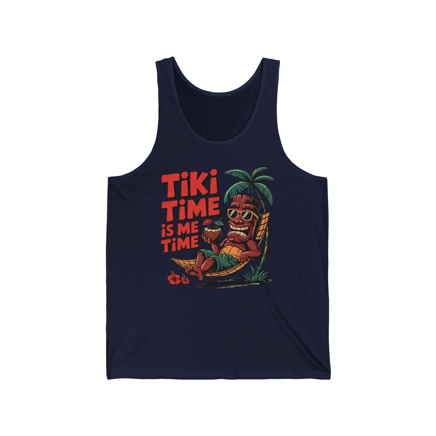 Tiki Time Is Me Time Tank Top