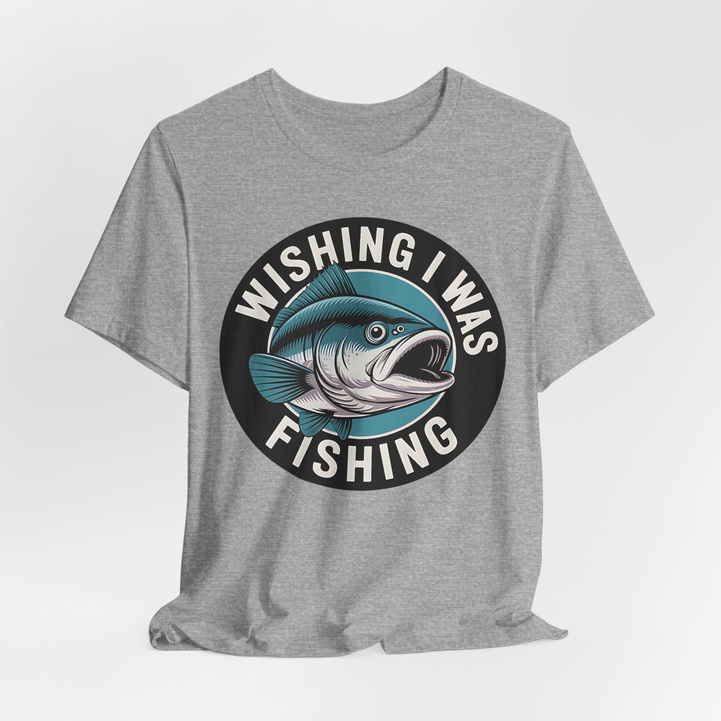 Wishing I Was Fishing T-Shirt
