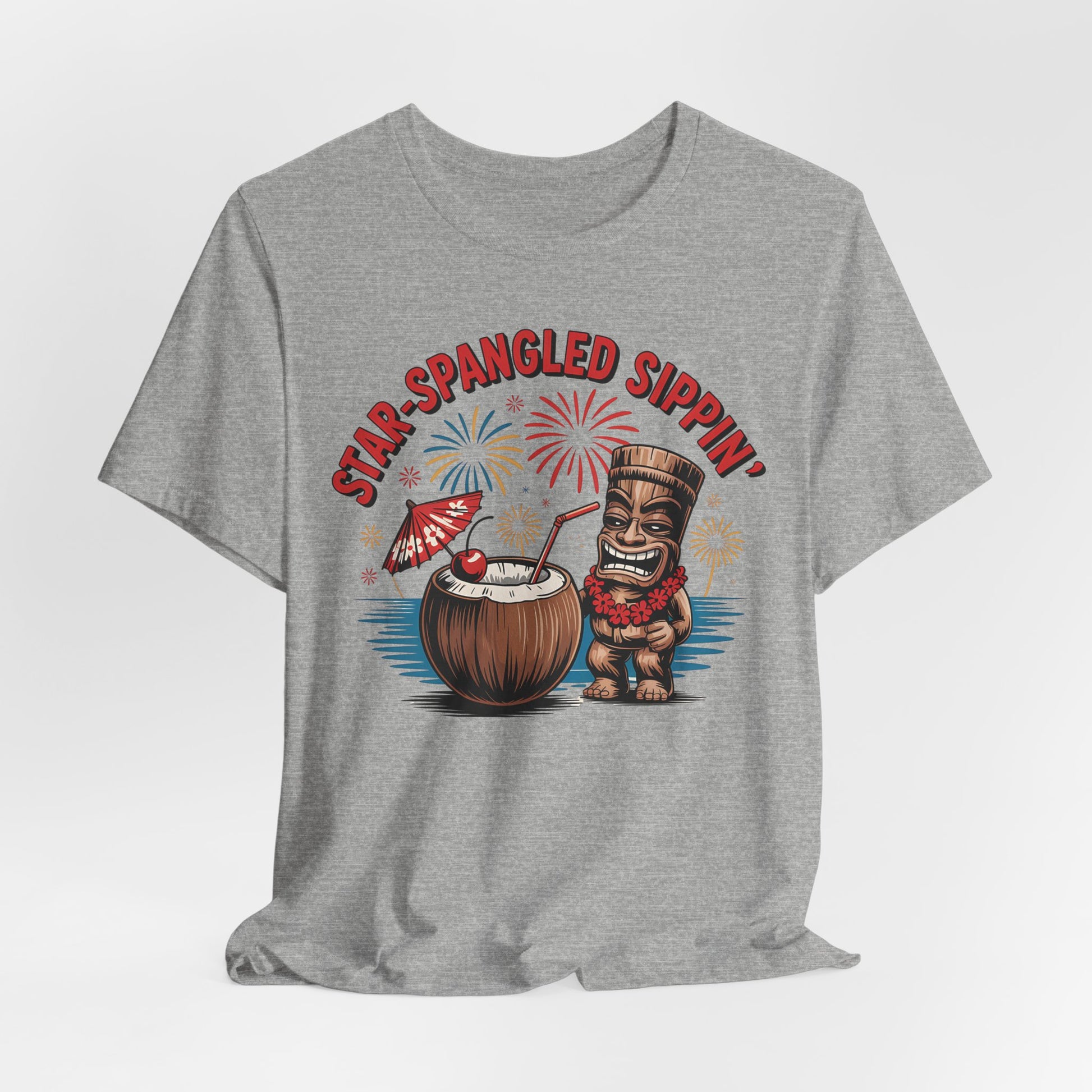 Star-Spangled Sippin' Tiki T-Shirt