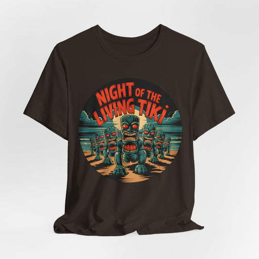 Night of the Living Tiki Halloween T-shirt