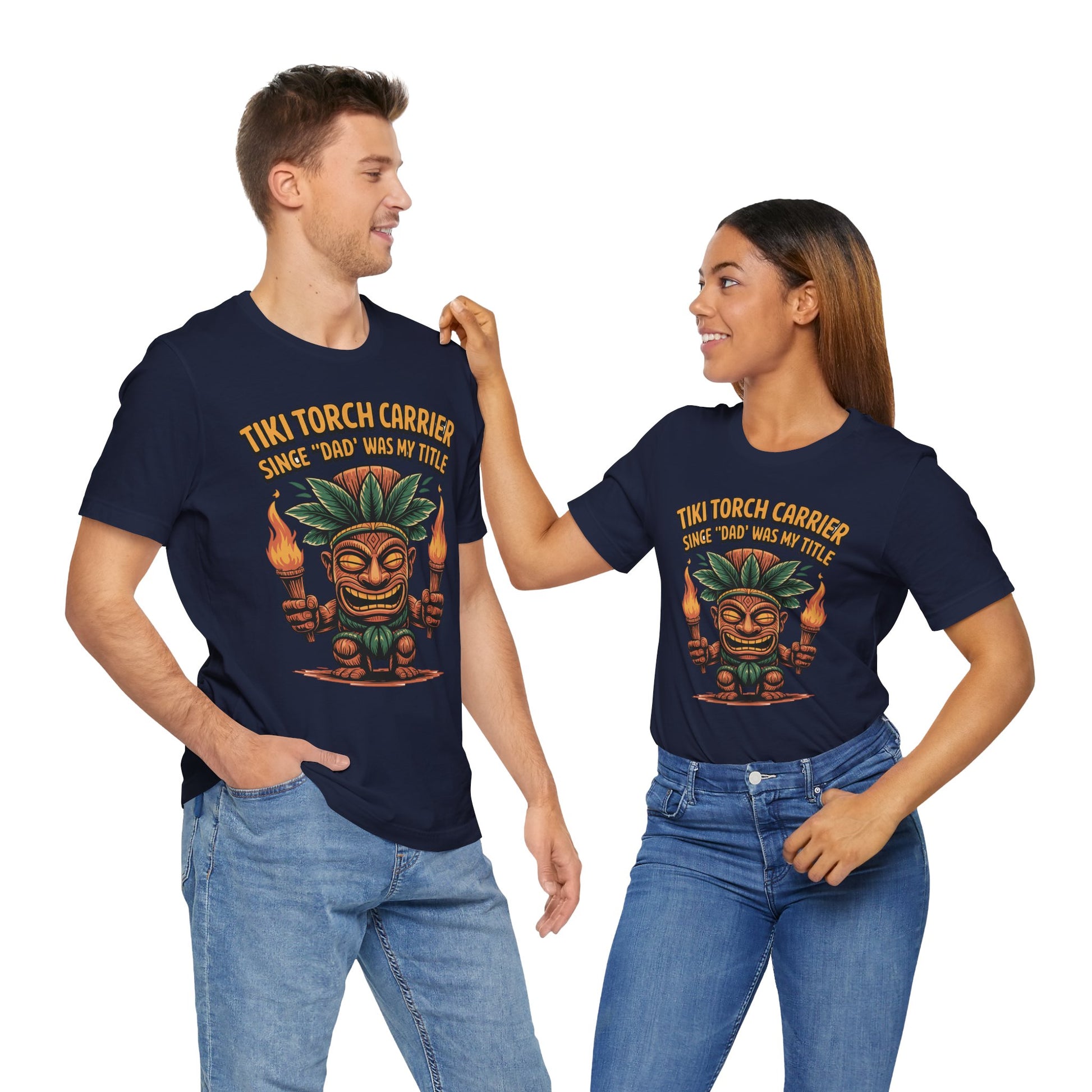 Tiki Torch Carrier Tiki T-Shirt