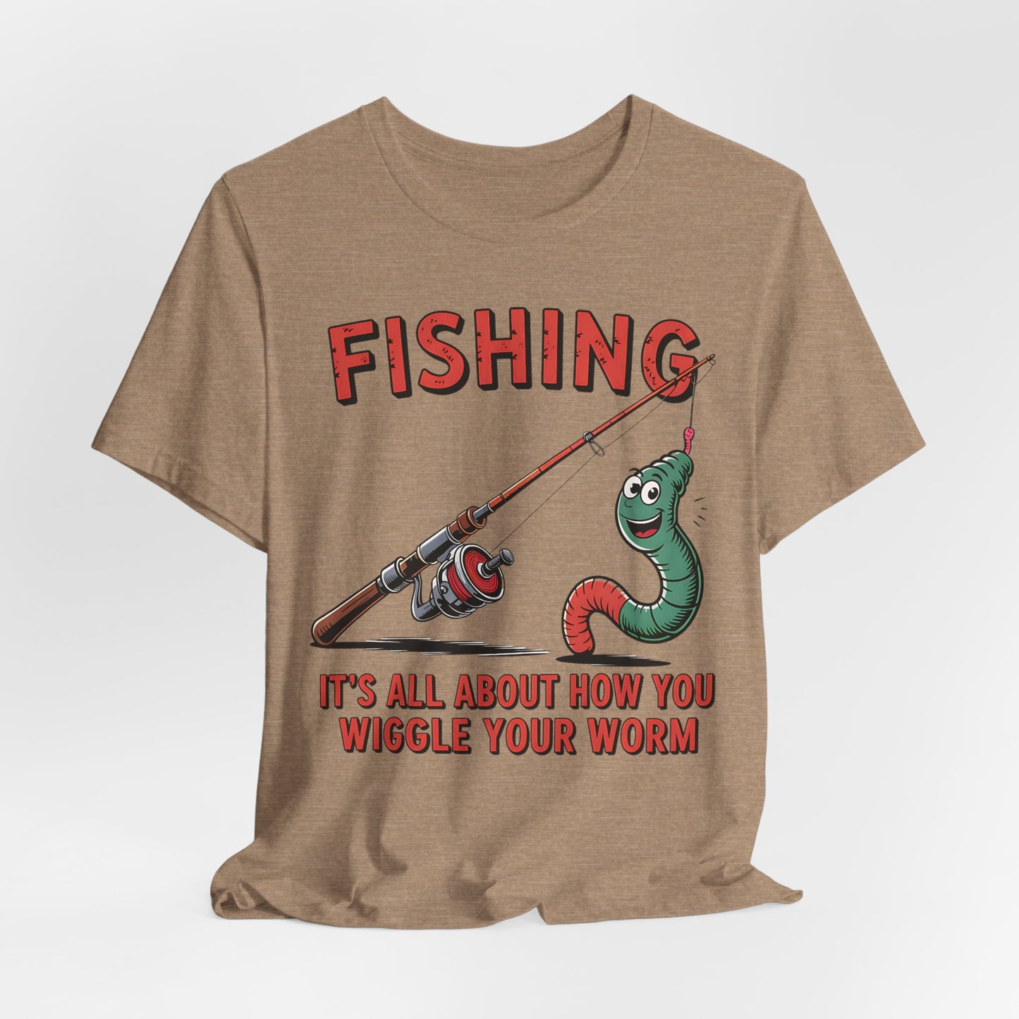 Fishing It's All About the Worm T-Shirt
