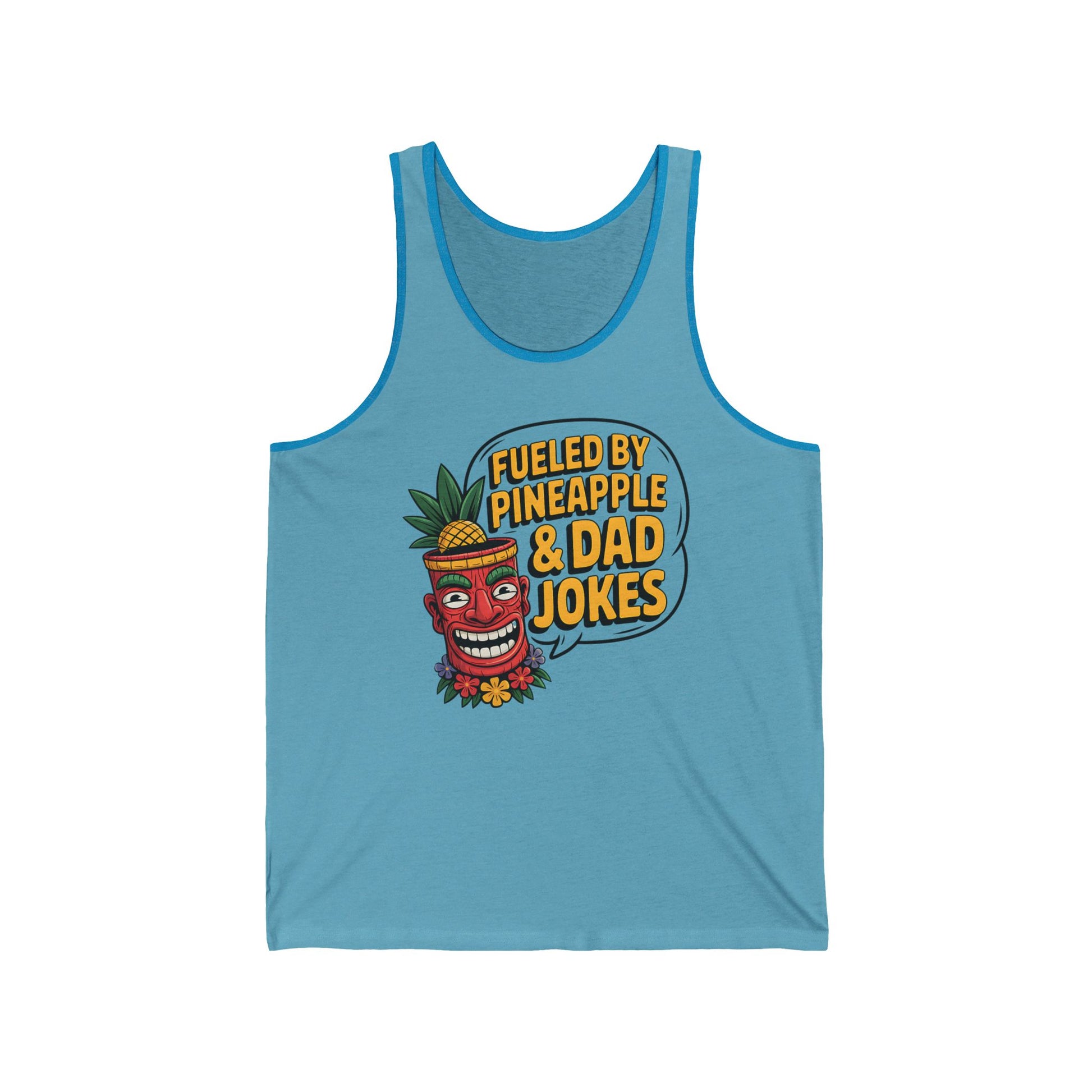 Pineapple and Dad Jokes Tank Top