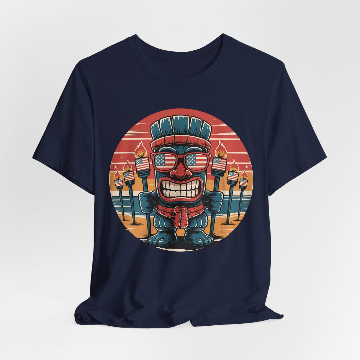 American Patriot Tiki T-Shirt