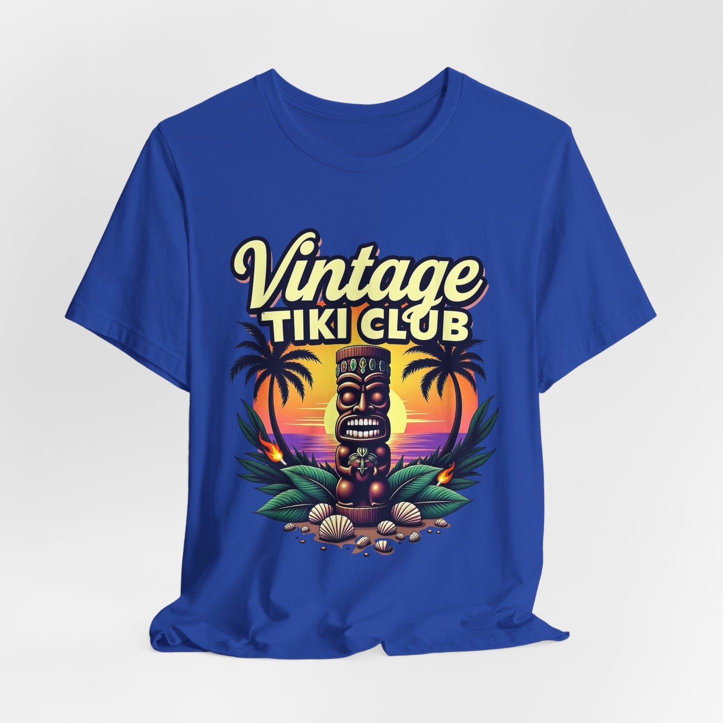 Vintage Tiki Club Tropical T- Shirt