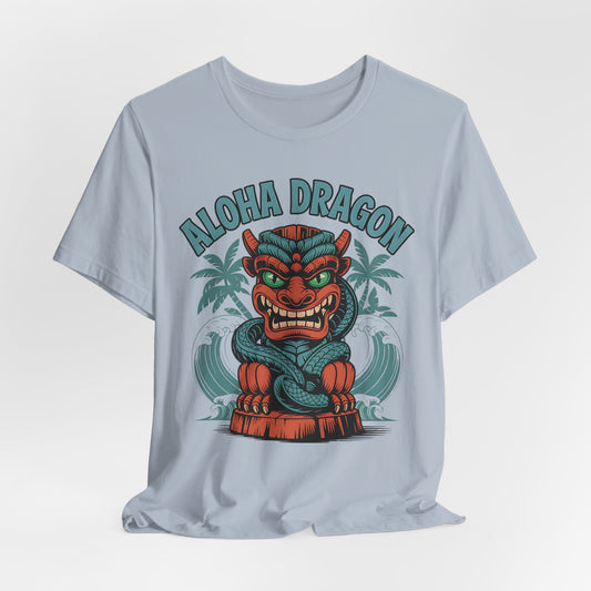 Aloha Dragon Short Sleeve Tiki T-Shirt