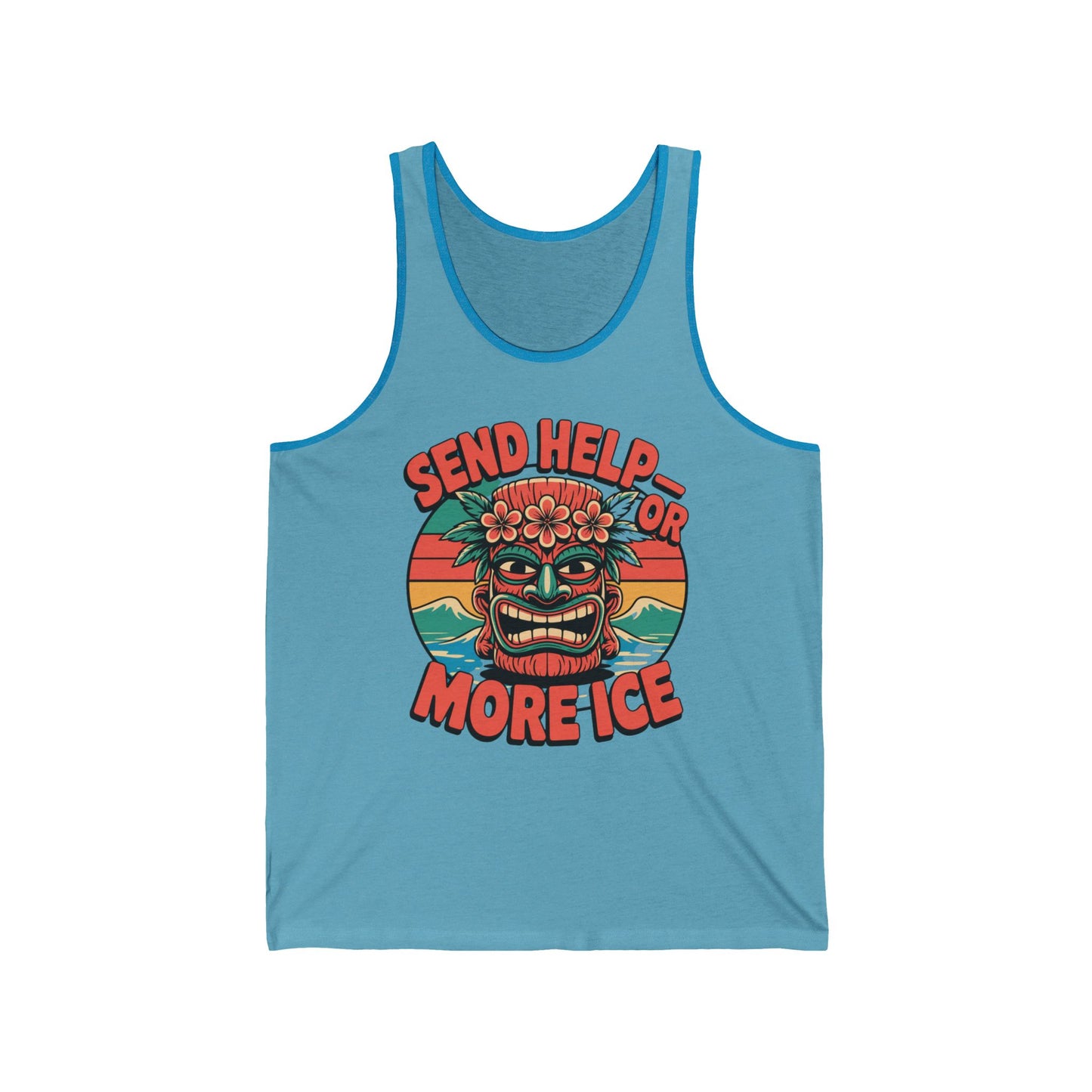 Rebel Tropics Tiki Tank Tops