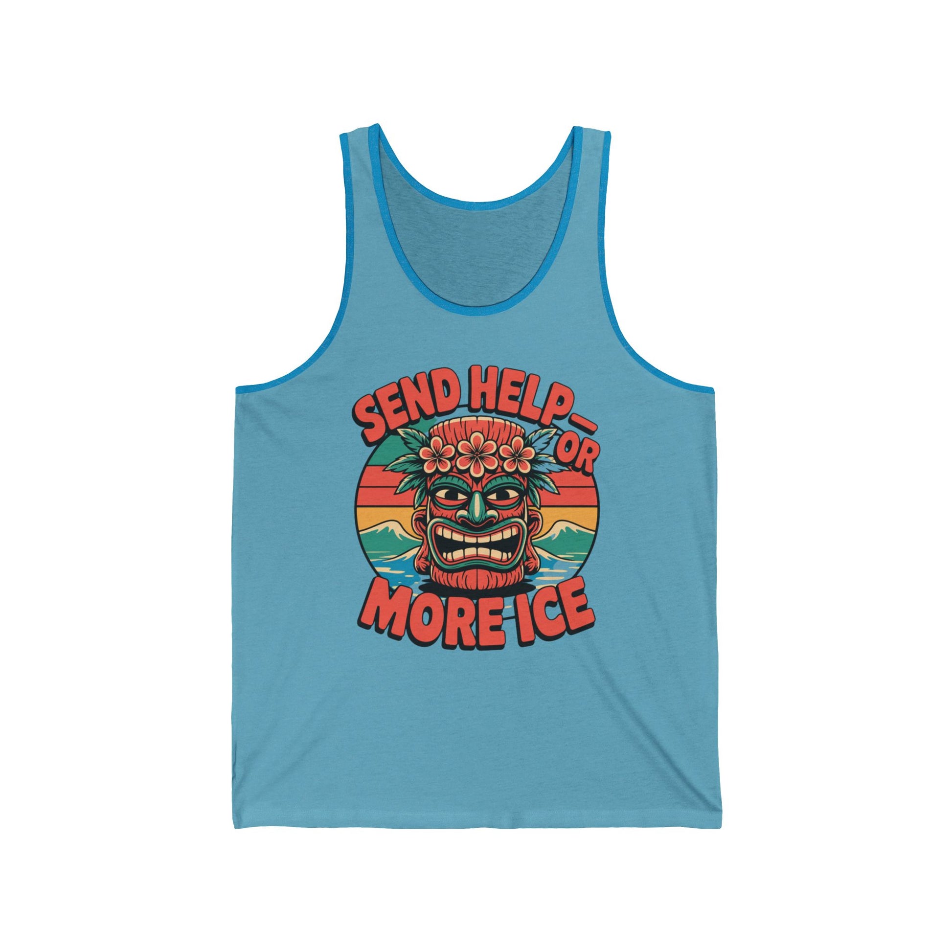 Rebel Tropics Tiki Tank Tops