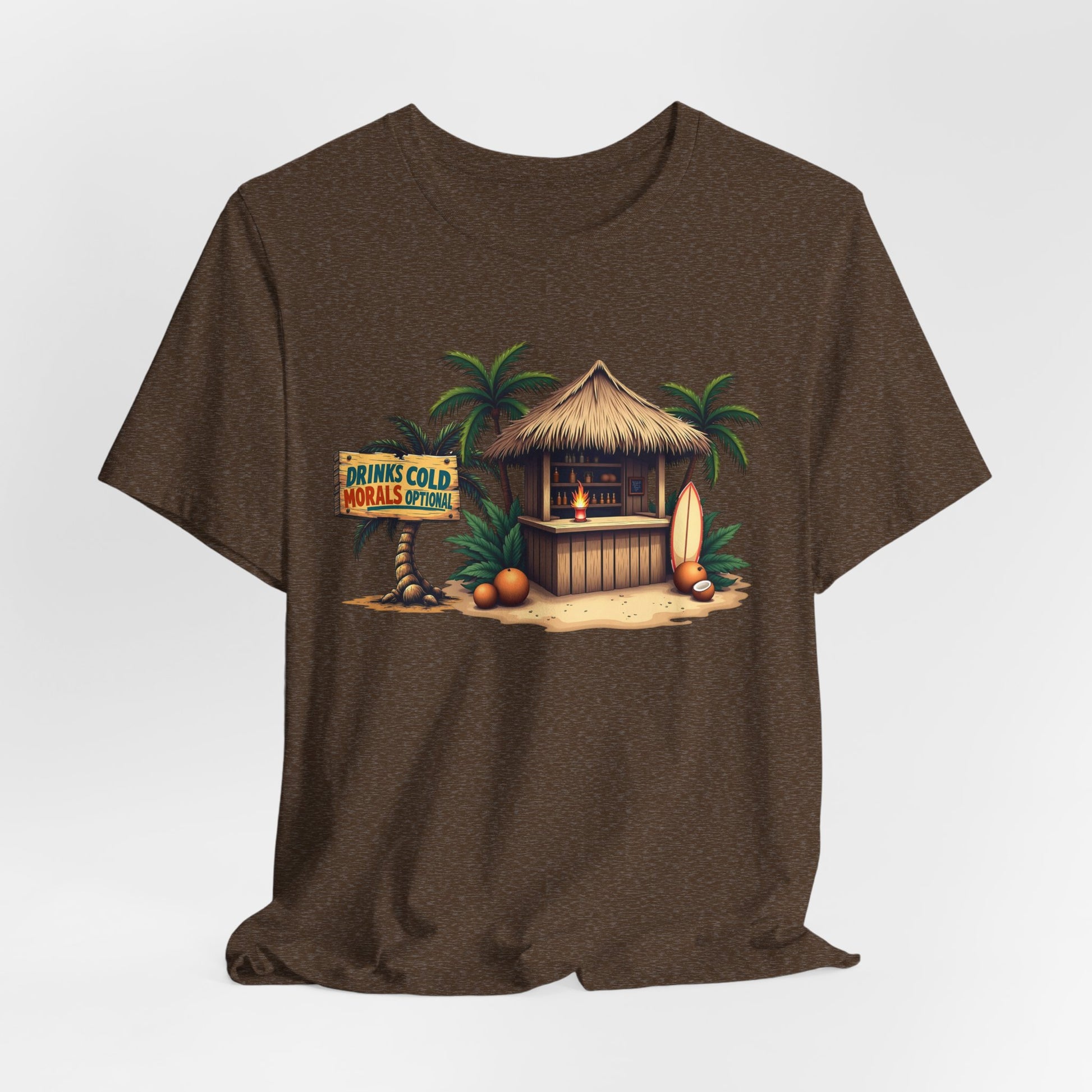 Tropical Tiki Hut T-Shirt