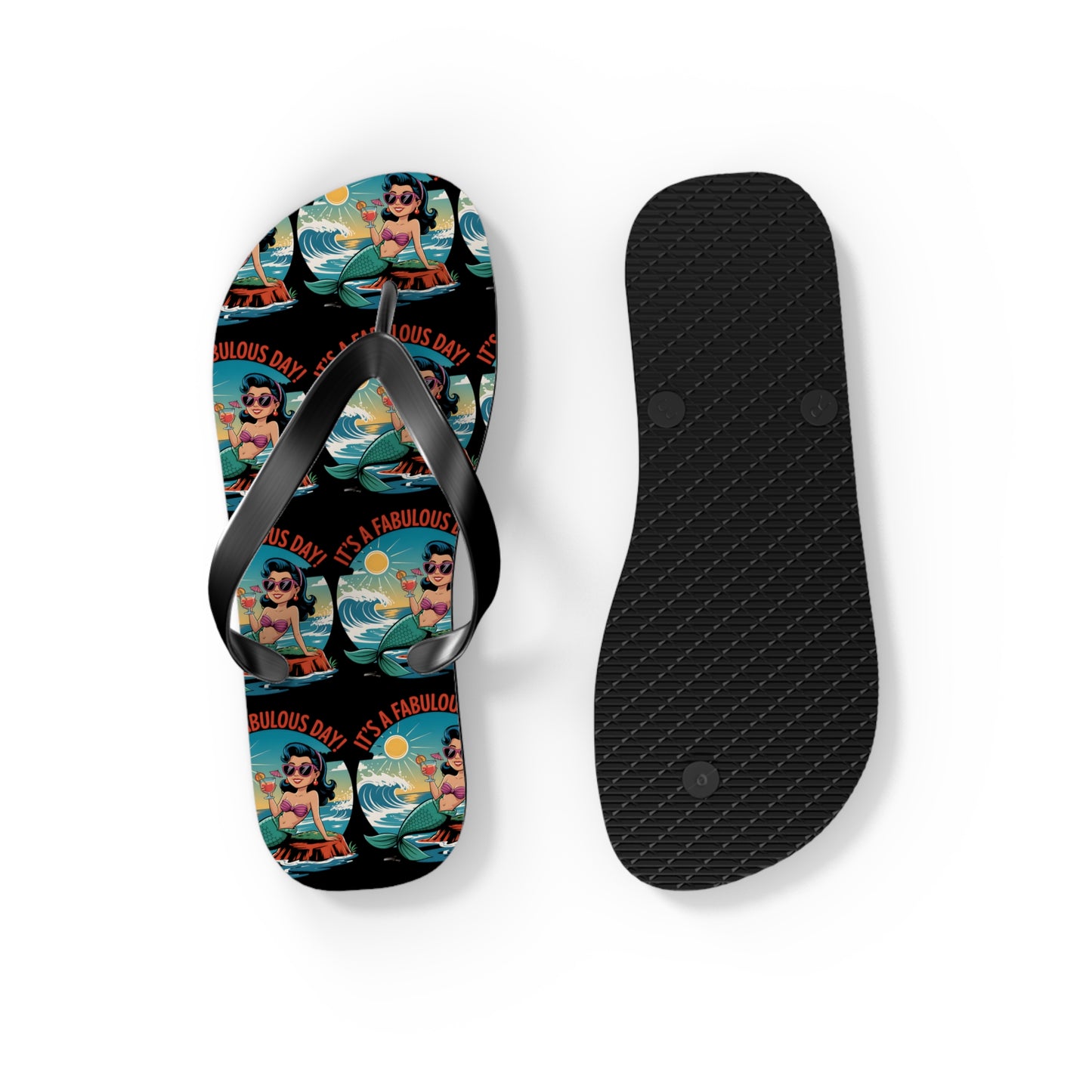Rebel Tropics Flip Flops