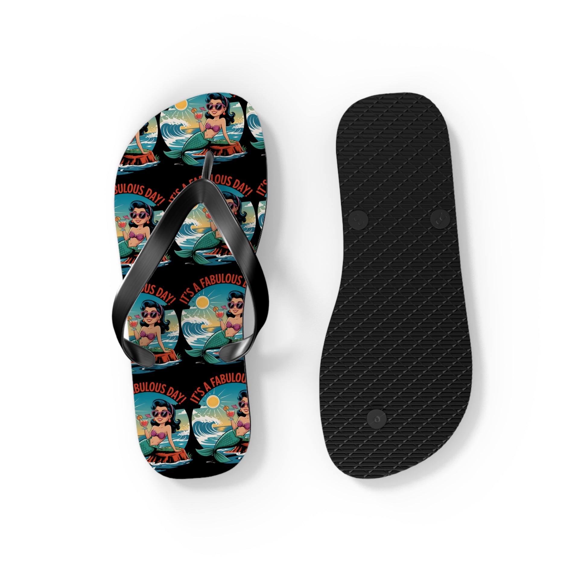 Rebel Tropics Flip Flops