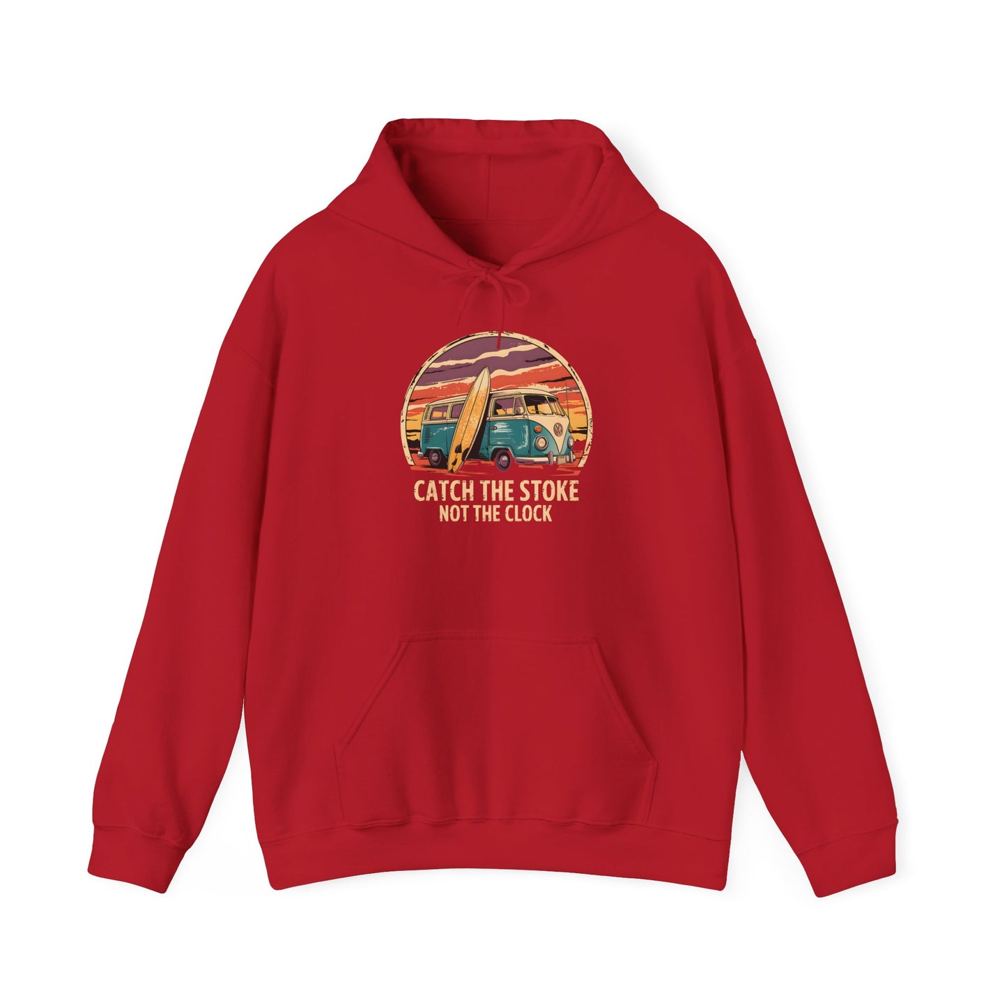 Catch the Stoke Hoodie - Unisex Heavy Blend™ Sweatshirt for Outdoor Enthusiasts