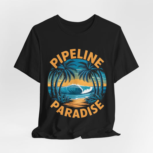 Pipeline Paradise Unisex Jersey Tee | Casual Beach Vibe Shirt