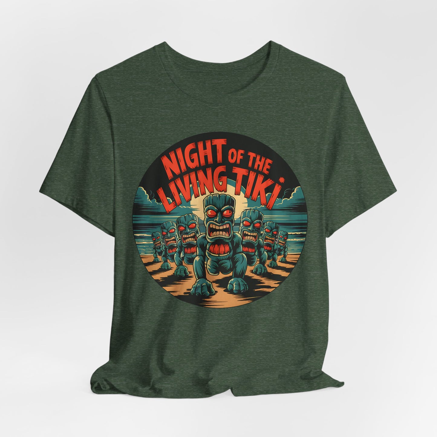 Night of the Living Tiki Halloween T-shirt