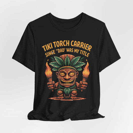 Tiki Torch Carrier Tiki T-Shirt