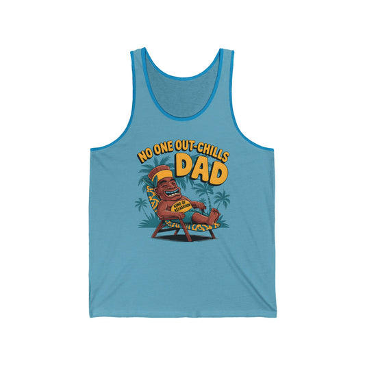 Chill Dad  Tiki Tank Top