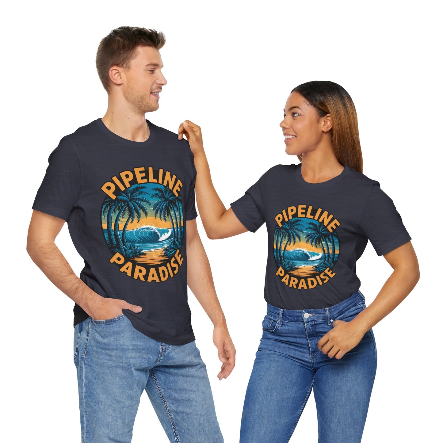 Pipeline Paradise Unisex Jersey Tee | Casual Beach Vibe Shirt
