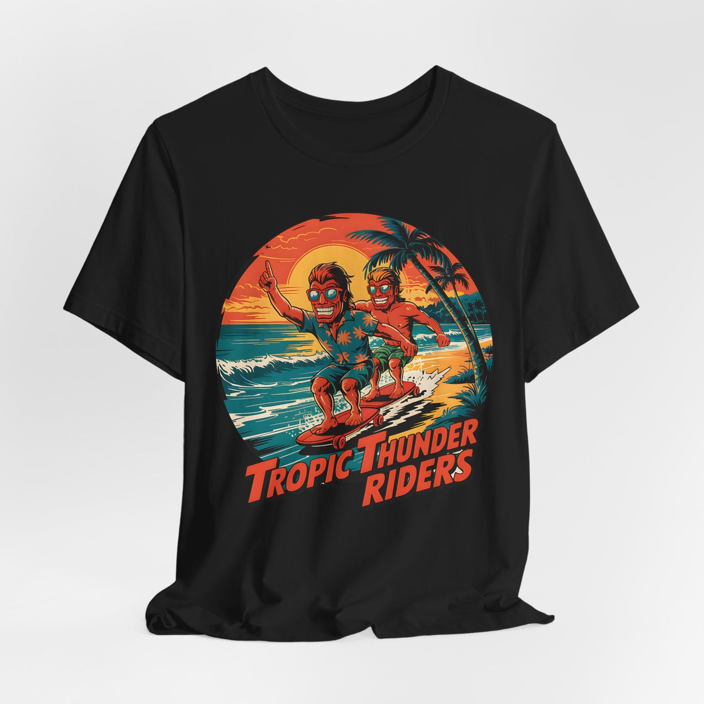 Tropic Thunder Riders Surf Tee - Unisex Short Sleeve T-Shirt